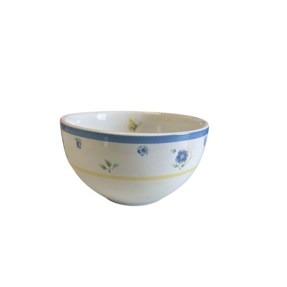 Pfaltzgraff Shelby Small Dessert Bowl With Floral & Butterfly Design - Picture 1 of 3